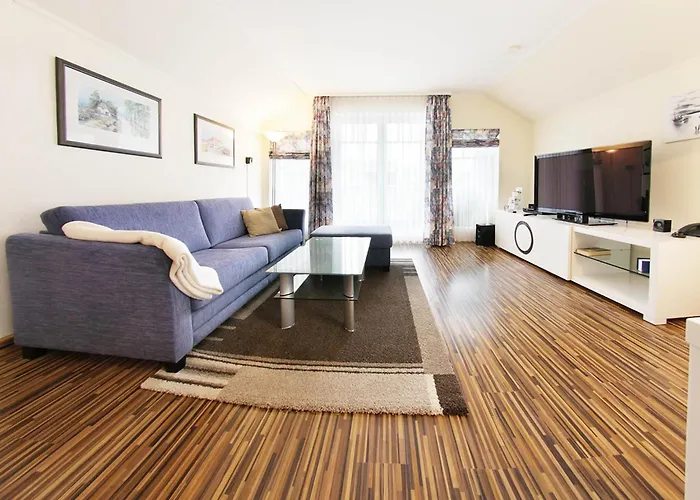 Duenenpark - Komfortplus Mit 1 Schlafzimmer Und Balkon Im Dachgeschoss 148 Binz